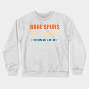 Anti Trump Draft Dodger Funny Gifts Crewneck Sweatshirt